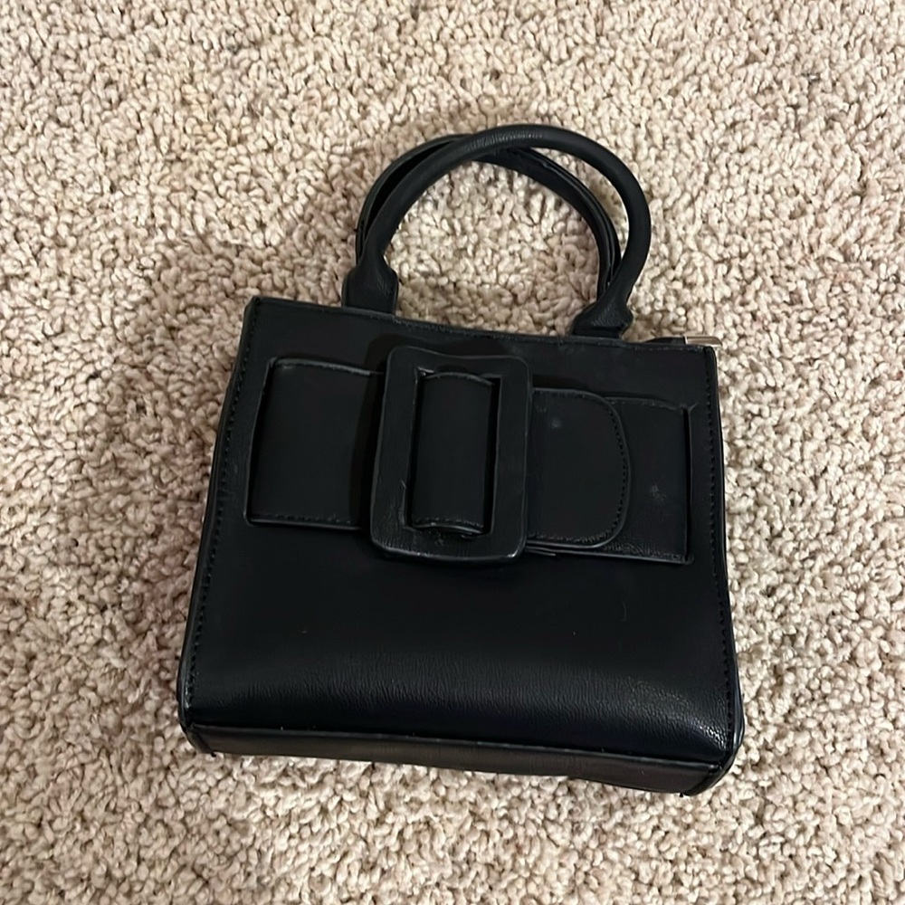 Belted crossbody bag